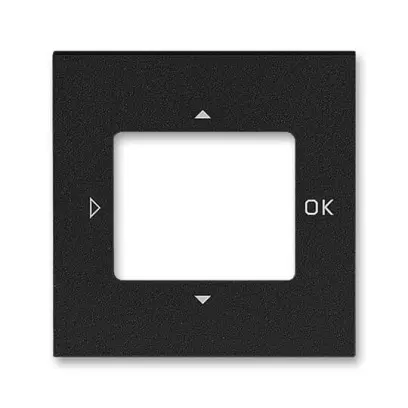 3299H-A40100 63  Kryt ovladače časovacího, s otvorem pro displej, onyx